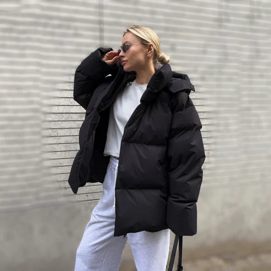 Helena | Dames Klassieke Winter-Pufferjacke | Warm