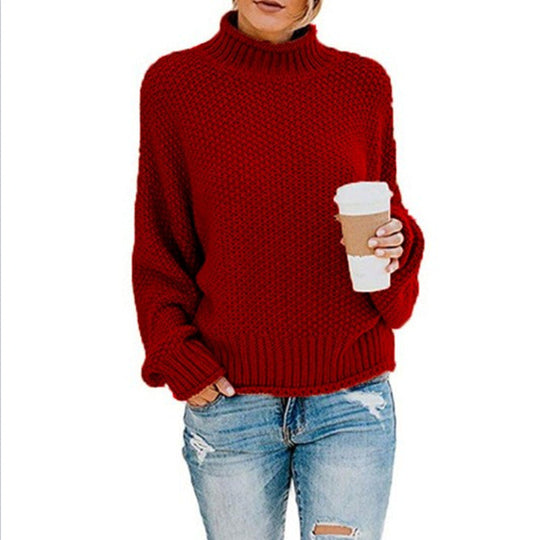 Dames Oversized Chunky Gebreide Coltrui