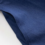 Denim Tube Top En Ruched Tie Front Pocket Wide Leg Jeans Set