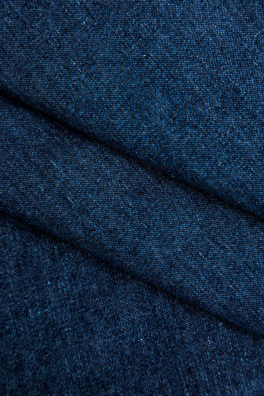 Denim Knopen Cut Out Jurk