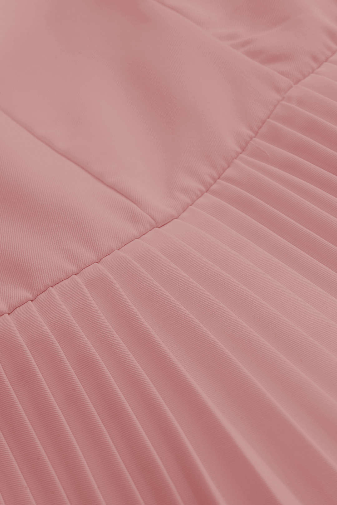 Effen Geplooide Rugloze Mini Jurk