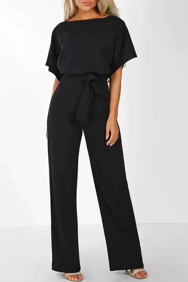 Donna | Elegante Jumpsuit met Strik | Chic & Comfortabel