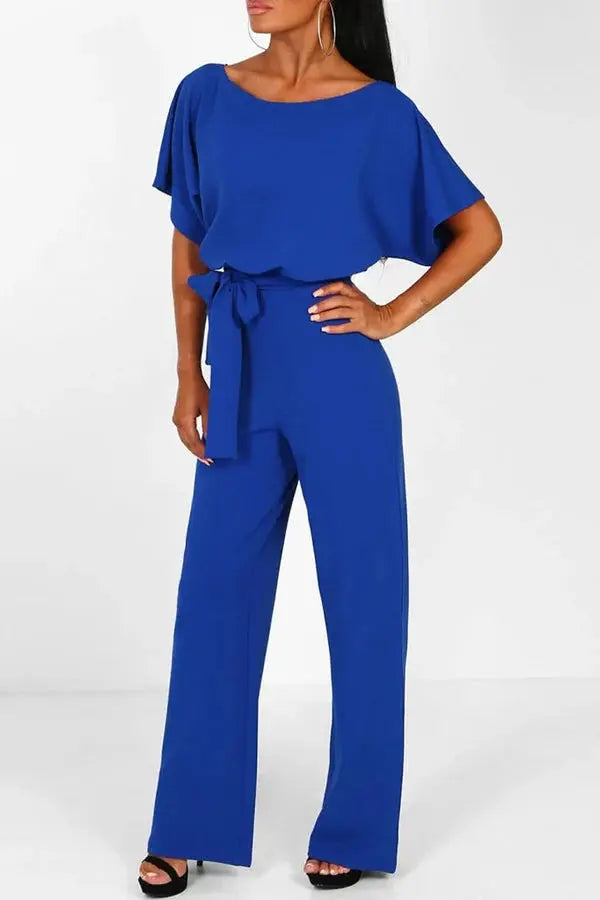 Donna | Elegante Jumpsuit met Strik | Chic & Comfortabel