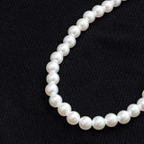 Kralenketting Rimpel Puff Zoom Lange Mouw Mini Jurk