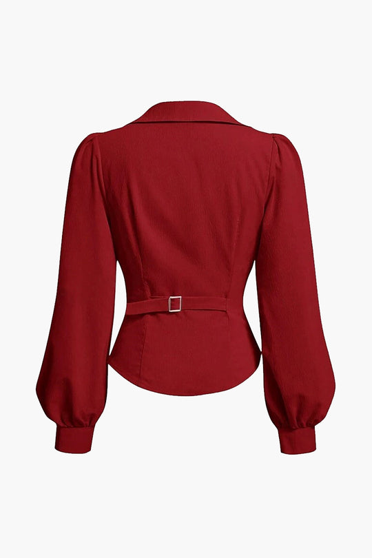 Grace - Moderne Asymmetrie Dames Langemouw Shirt