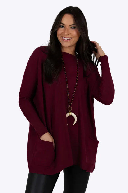 Umaira - Ontspannen Moderne Comfort Damesblouses