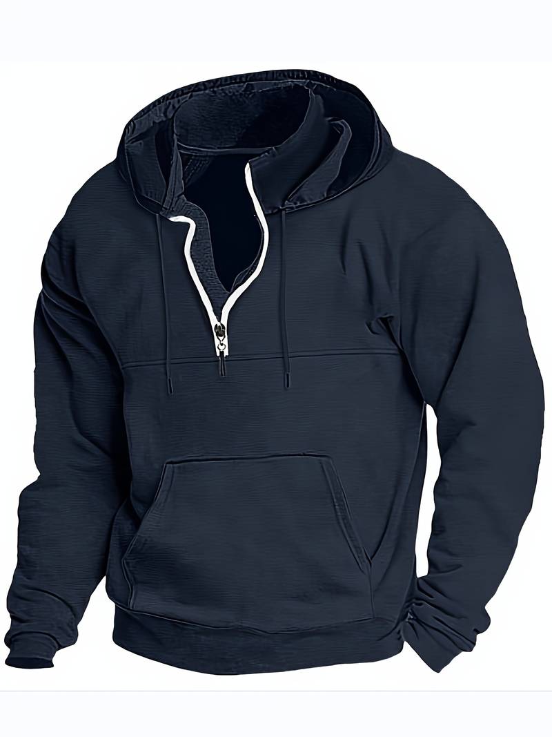 Hoodie met Relaxed Fit voor Mannen | Ideaal voor Vrije Tijd en Dagelijks Gebruik