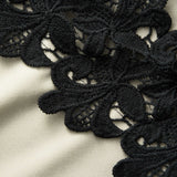 Asymmetrische Kant Paneel Midi Jurk