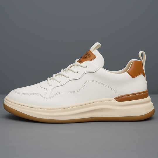 Heren Casual Veterschoenen met Gevoerde Zool en Modern Ontwerp