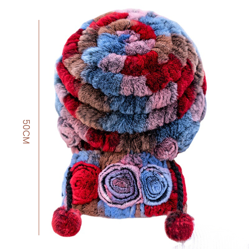 Zachte Muts met Nepbont Rand voor Dames | Ideaal voor de Winter