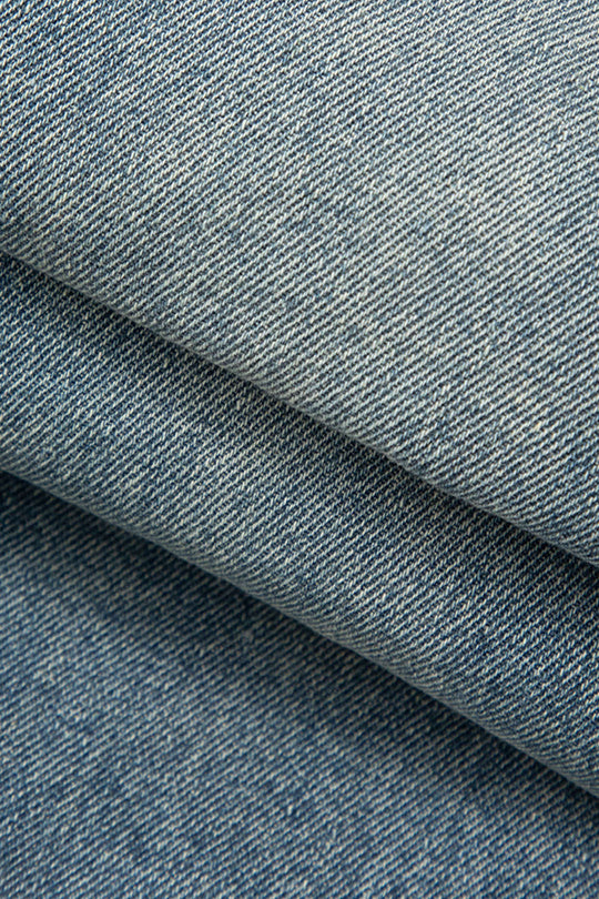 Multi Pocket Rolrand Wijde Pijpen Cargo Jeans