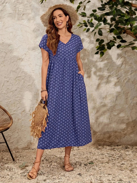 Blythe - Tijdloze Vintage Charme Dames Zomerjurk