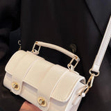 Beige Gouden Crossbody Mini Handtas
