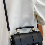 Zwarte Gouden Crossbody Mini Handtas
