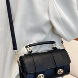 Zwarte Gouden Crossbody Mini Handtas
