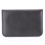 Zwarte Clutch/Handtas met Hoed- en Snorprint – Stijlvol en Opvallend