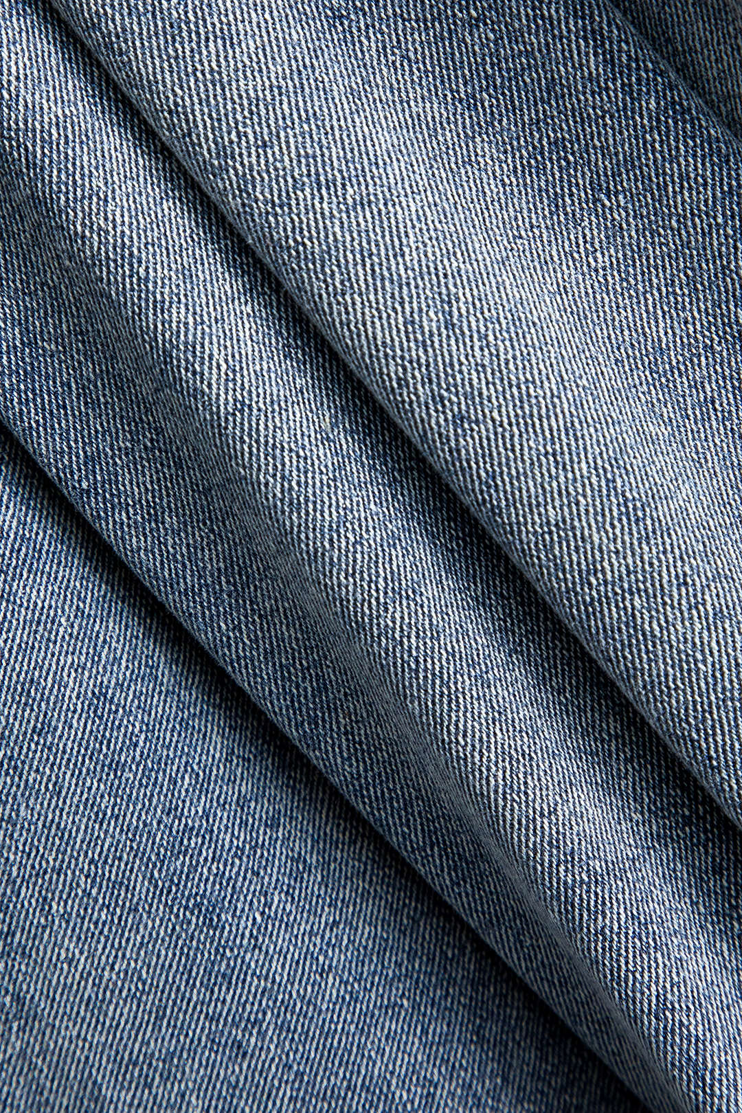 Patchwork Knop Detail Jeans