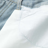 Denim Met Franje Rechtaf Jeans