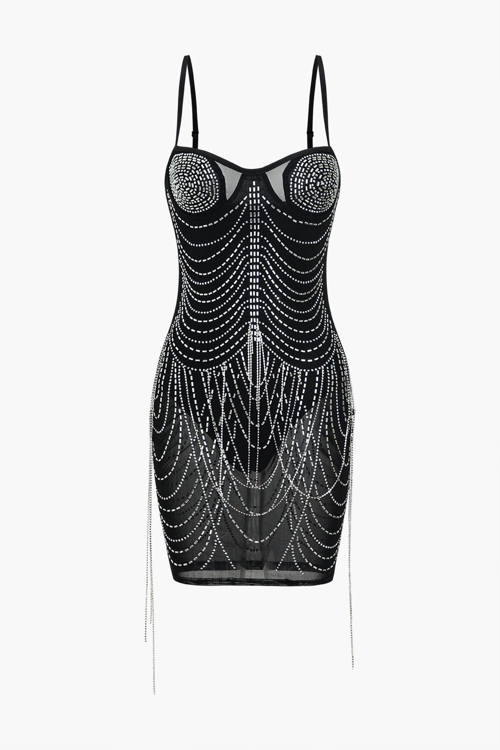 Ketting Franje Mini Jurk
