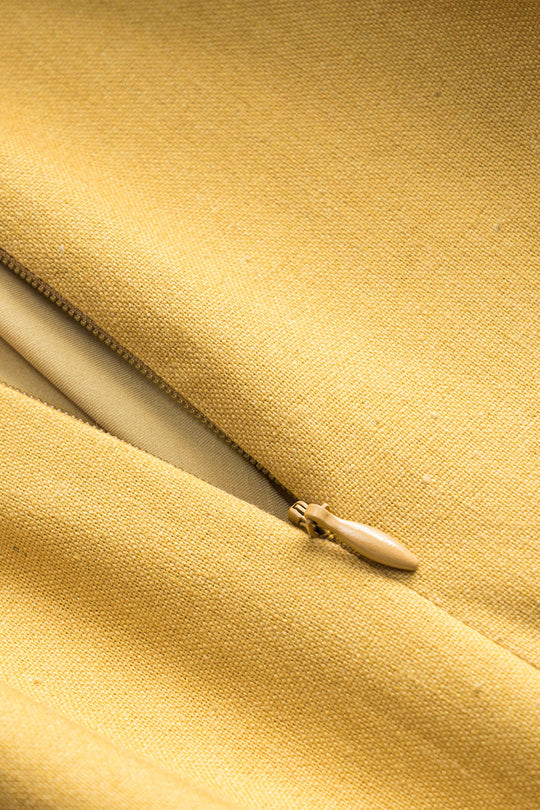 Gerimpelde Kruisrits Tie Up Rugloze Mini Jurk