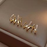 Ava - Elegante Open Ring Design Vrouwelijke Oorbellen