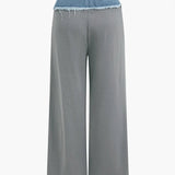 Aeliana - Uniek Patchwork Ontwerp Dames Denim Broek