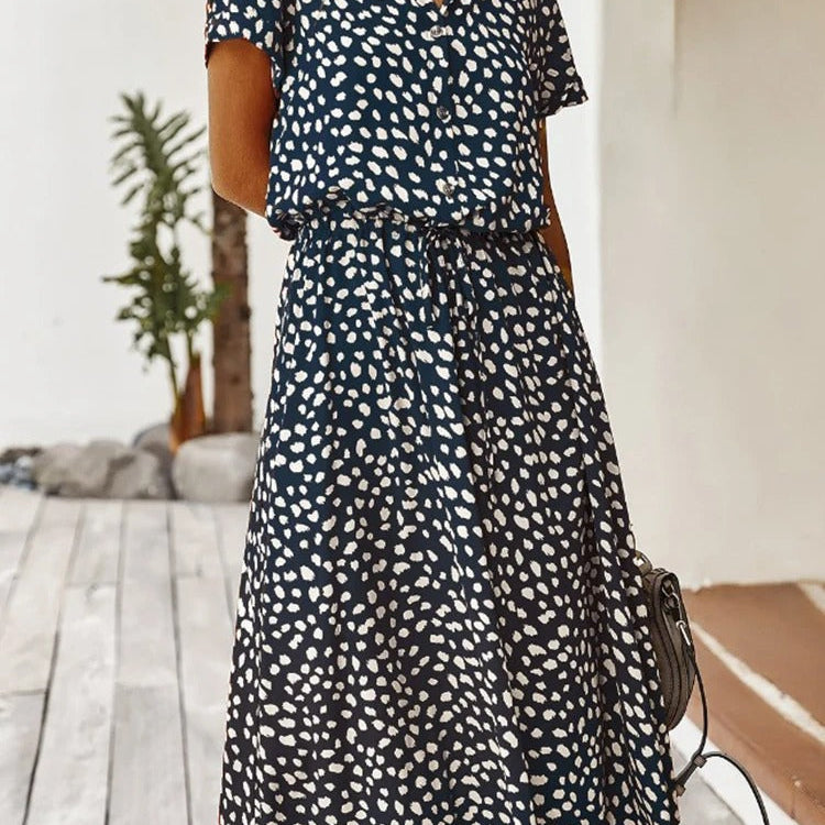 Beatrice - Klassieke Elegantie Dames Midi Jurk