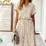 Beatrice - Klassieke Elegantie Dames Midi Jurk