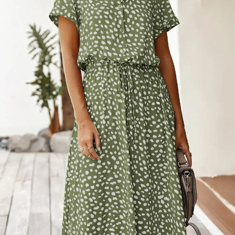 Beatrice - Klassieke Elegantie Dames Midi Jurk