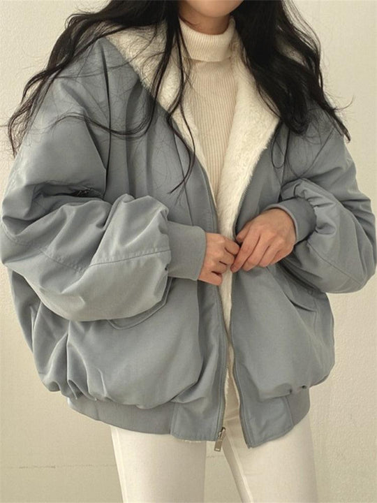 Dames Oversized Winterjack | Zachte Voering en Ritsluiting | Comfortabele Streetwear Pasvorm