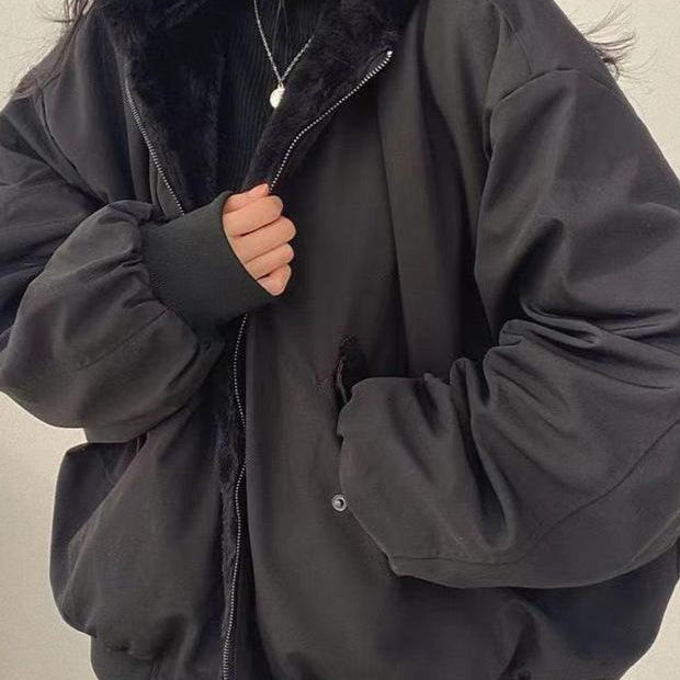 Dames Oversized Winterjack | Zachte Voering en Ritsluiting | Comfortabele Streetwear Pasvorm