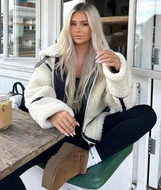 Ada - Elegante Relaxed Fit voor Winter Damesjas