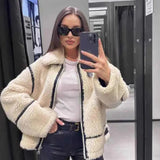 Ada - Elegante Relaxed Fit voor Winter Damesjas