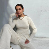 Abigail - Gezellige Comfort & Chic Veelzijdigheid Dames Sweater Set