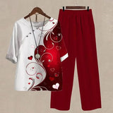 Noa - Trendy Bedrukte Outfit met Comfortabele Pasvorm voor Elke Dag