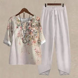 Noa - Trendy Bedrukte Outfit met Comfortabele Pasvorm voor Elke Dag