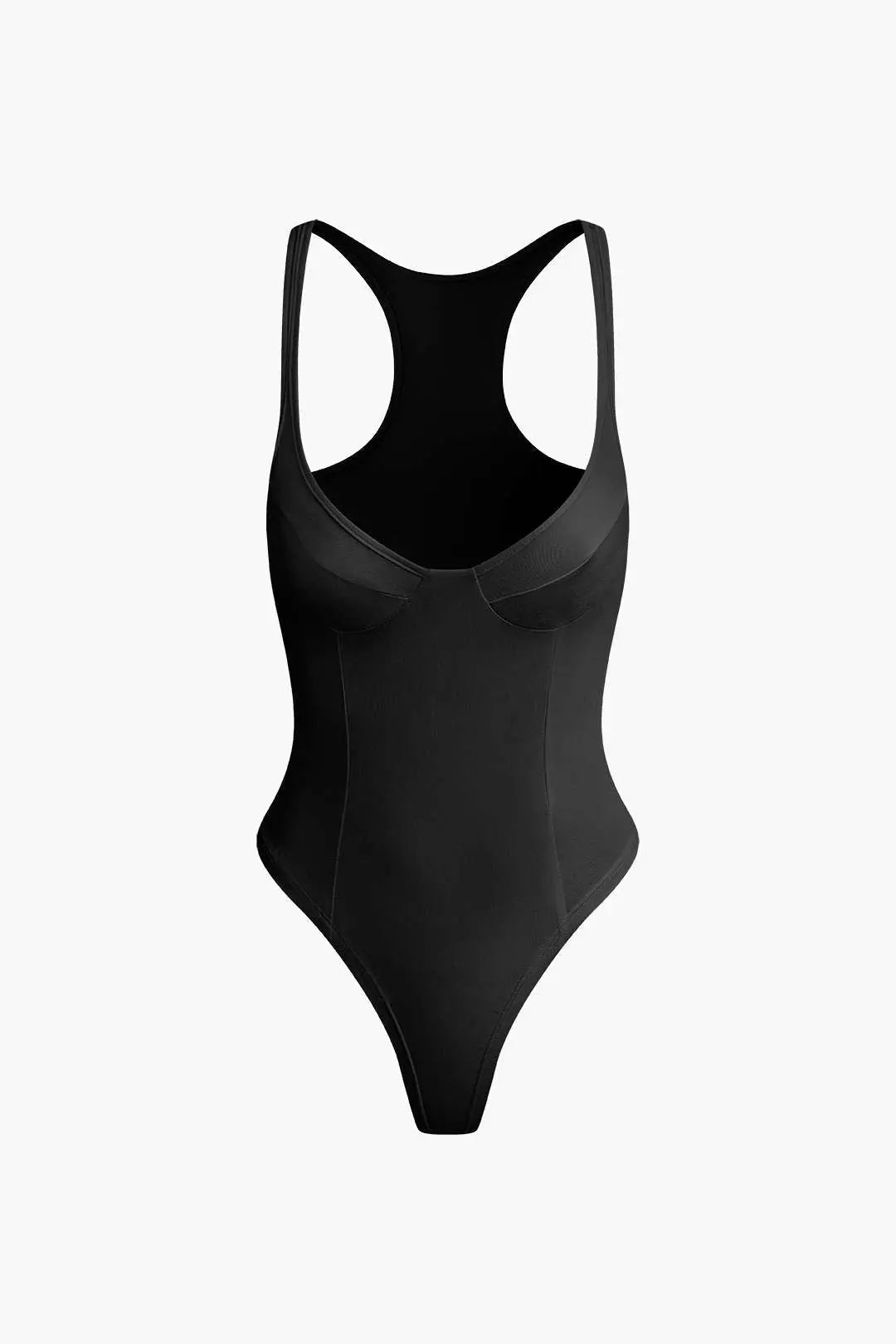 Celia - Dames Bodysuit met Diepe V-Hals