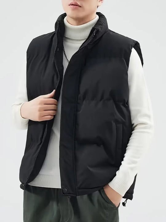 Santiago | Gevoerde Herenbodywarmer | Warm, Water- & Winddicht
