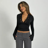 Celina - Trendy Lace Top