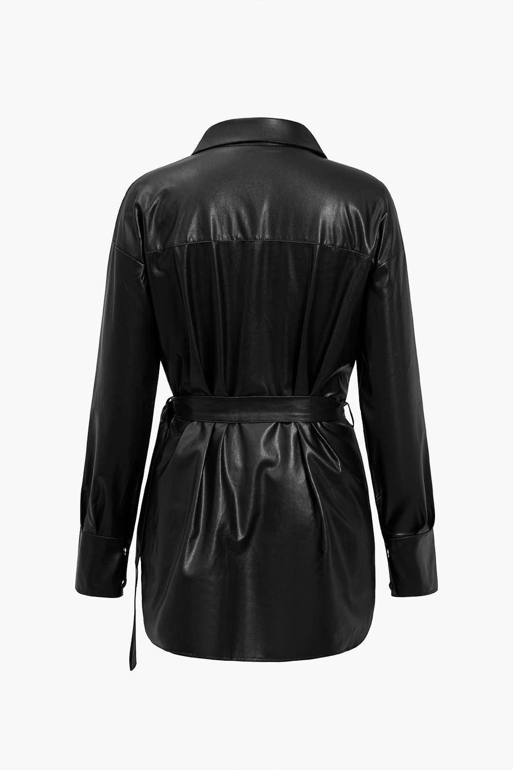 Noelle - Klassieke Geknoopte Pasvorm Dames Langemouw Shirt