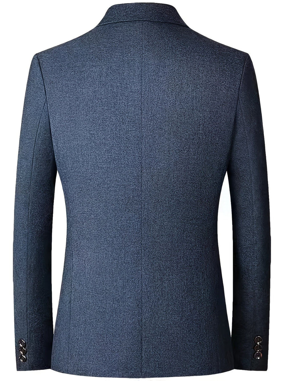 Slim-Fit Blazer met Twee-Knoopsluiting voor Mannen | Ideaal voor Professionele en Formele Gelegenheden