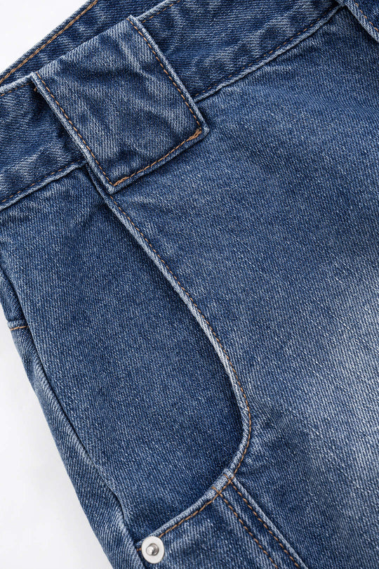 Denim Wijde Pijpen Barrel Jeans