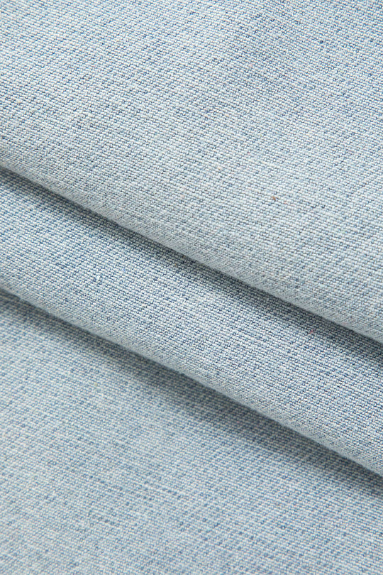 Denim Met Franje Rechtaf Jeans