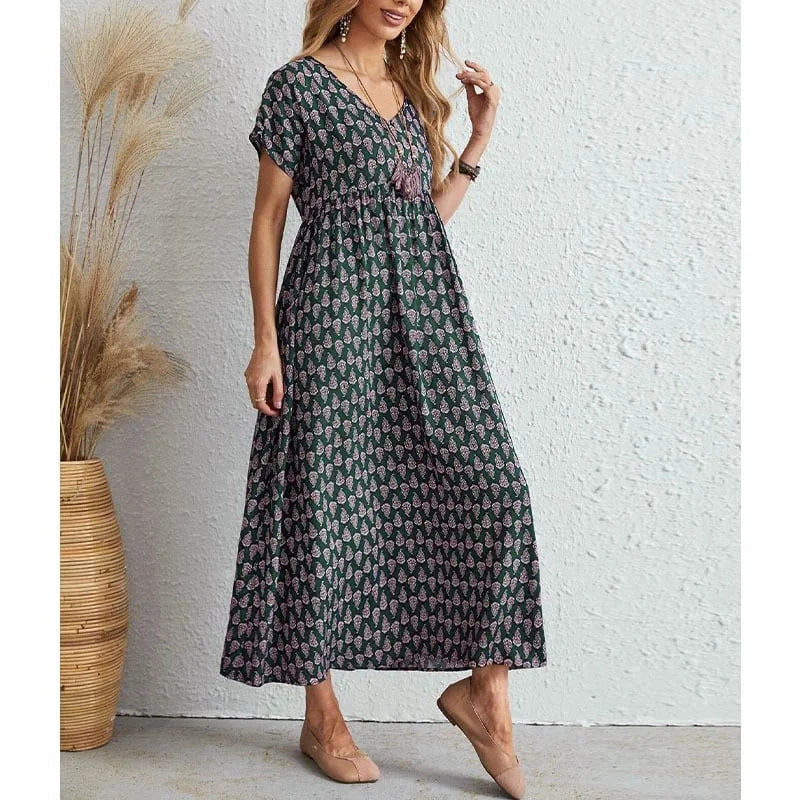 Blythe - Tijdloze Vintage Charme Dames Zomerjurk