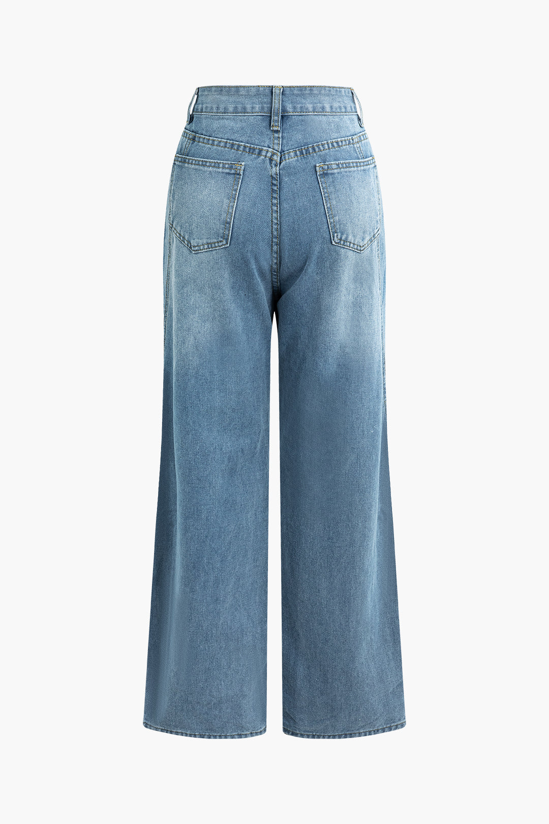Vervagende Rechte Jeans