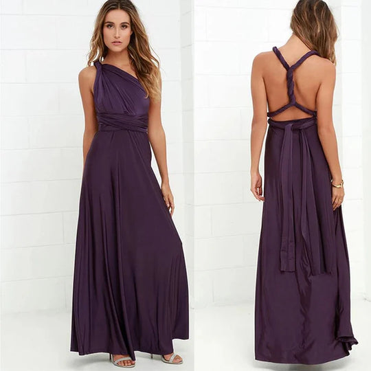 Elegante Wikkeljurk Dames – Midi Jurk met V-Hals, Ceintuur en Zwierige Rok