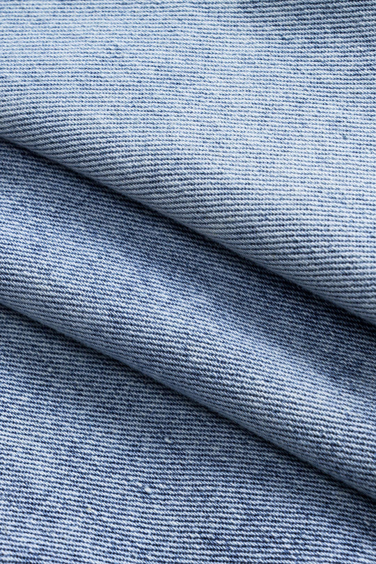 Denim Knopzak Shorts