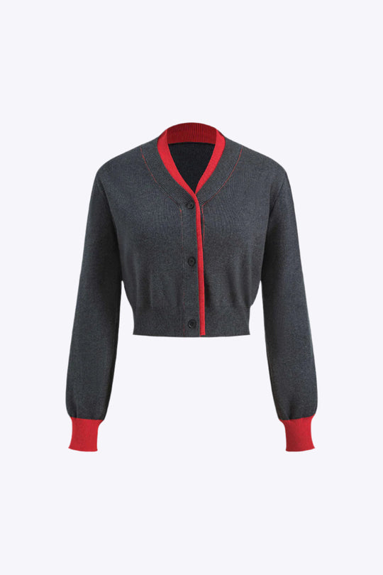 Libby - Chic Patchwork Patroon Dames Langemouwen Shirt