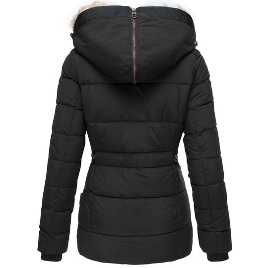 Dames Puffer Jacket | Met Capuchon en Slanke Pasvorm | Warme Winterjas