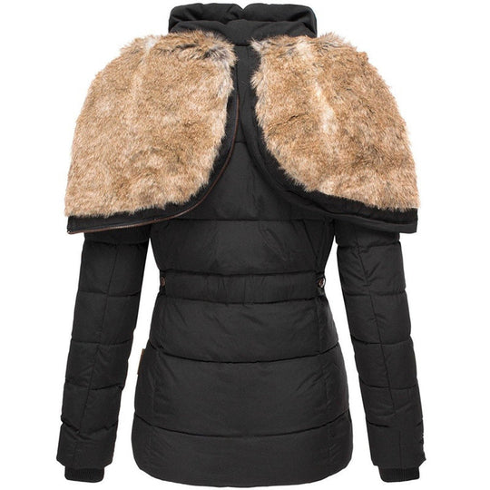 Dames Puffer Jacket | Met Capuchon en Slanke Pasvorm | Warme Winterjas